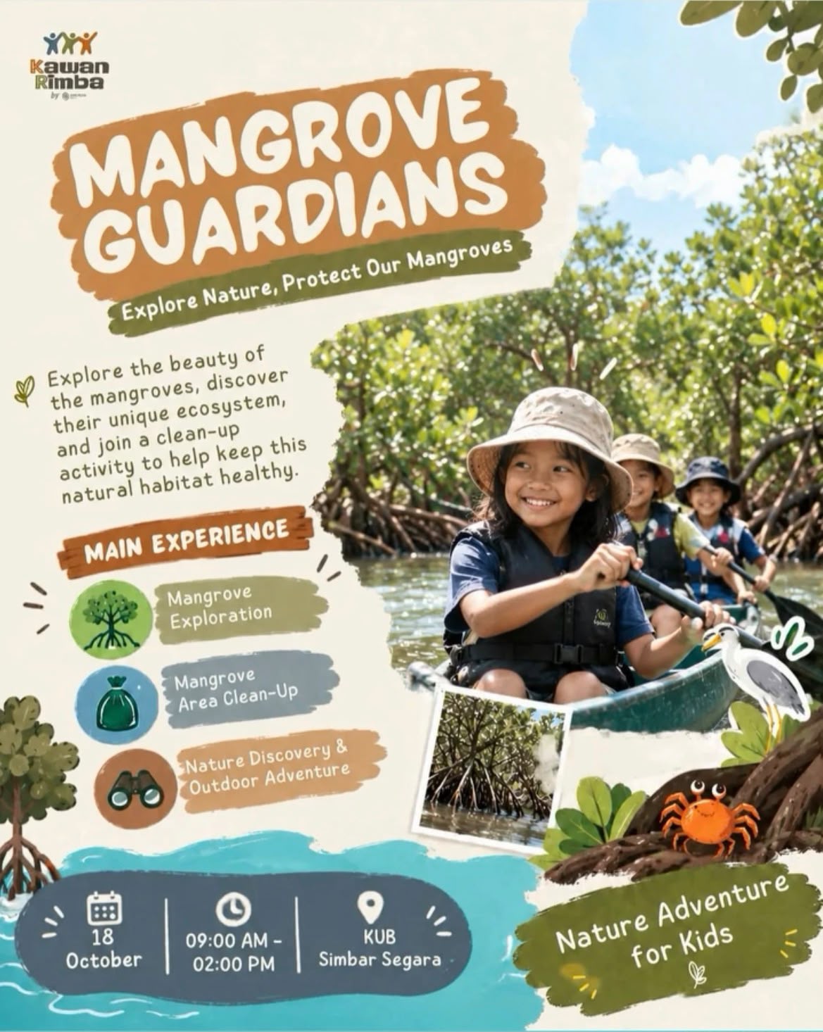 Mangrove Guardians: Explore Nature, Protect Our Mangroves 🌿